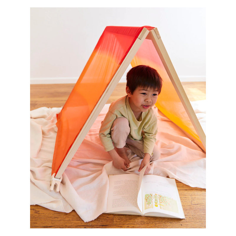 Sarah's silk giga zijden doek woestijn