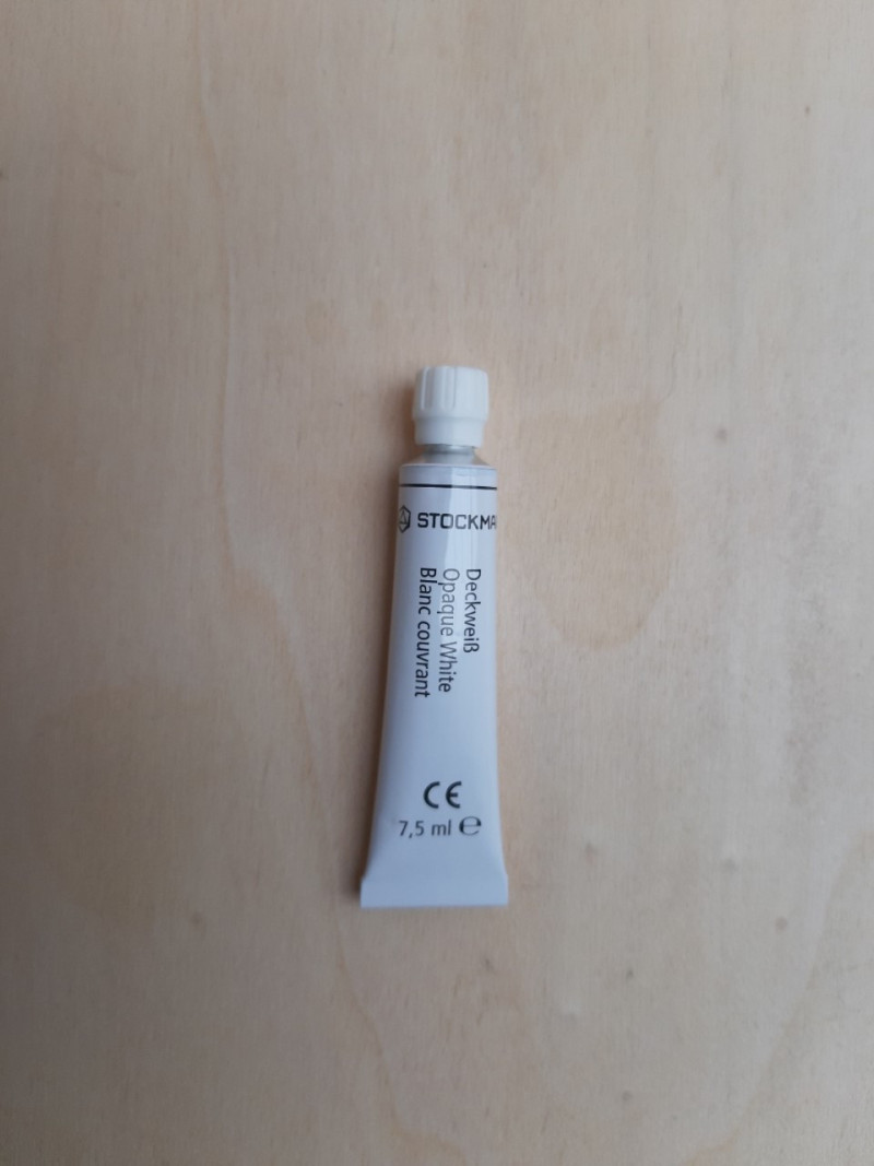 Stockmar opaque white