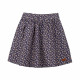 Pure Pure coton skirt flowers blue