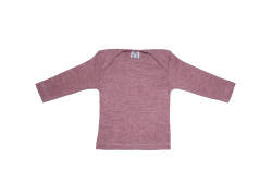 Cosilana longsleeve  cotton/wool/silk wine red (91033)