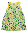 Duns Sweden sleeveless gathered dress yello coltsfoot