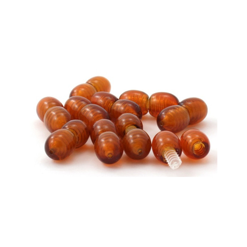 Barnsteen sluiting cognac