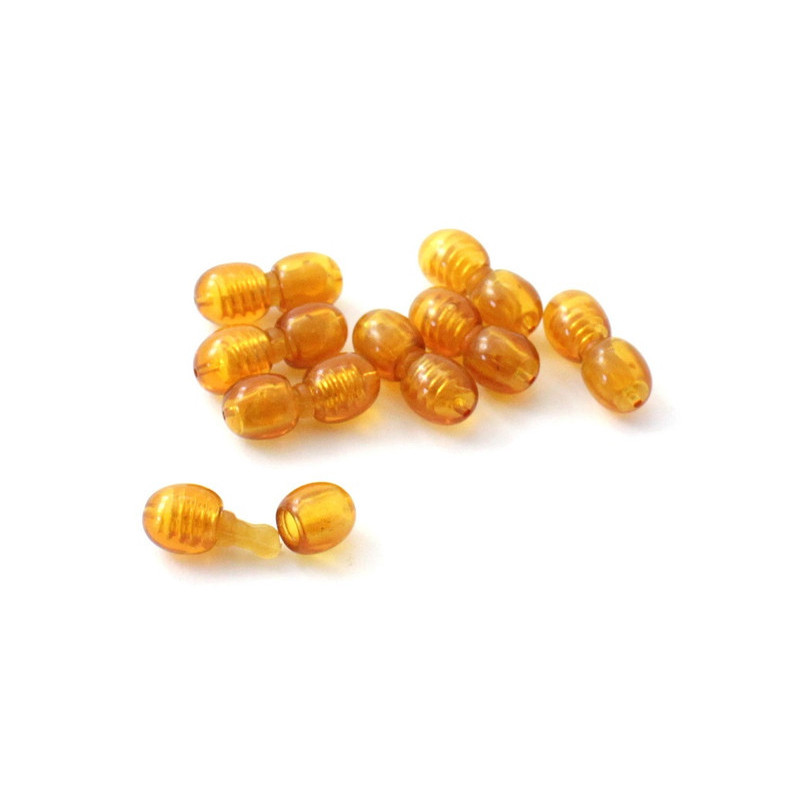 Barnsteen sluiting cognac