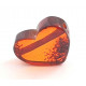 Amber heart