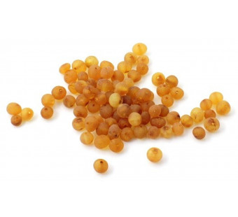 amber beads loose honey unpolished per 10 pieces