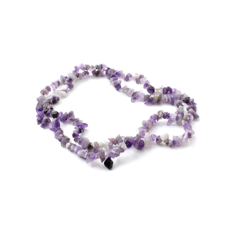 A strand of 80cm rose quarts beads