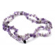 A strand of 80cm amethyst  beads