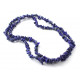 A strand of 80cm lapis lazulli  beads