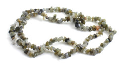 A strand of 80cm labradorite  beads