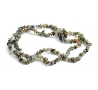 A strand of 80cm labradorite beads