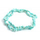 A strand of 80cm amazonite beads