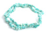 A strand of 80cm amazonite beads