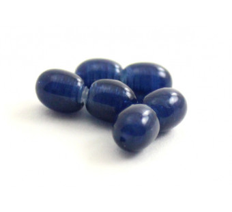 Amber clasp dark blue