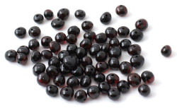 amber beads loose honey per 10 pieces