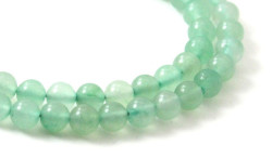 A set of 10 aventurine beads 6mm
