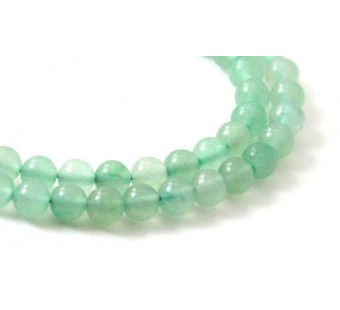 A set of 10 aventurine beads 6mm