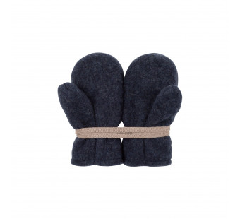 Pure pure wolfleece wantjes met duim navy