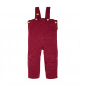 Pure Pure boiled woolen pants raspberry