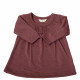 Joha merinowollen shirt mauve  (17403)