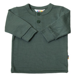 Joha merino woolen shirt greyish green