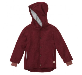 Disana boiled woolen jacket cassis