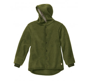 Disana boiled woolen jacket olive