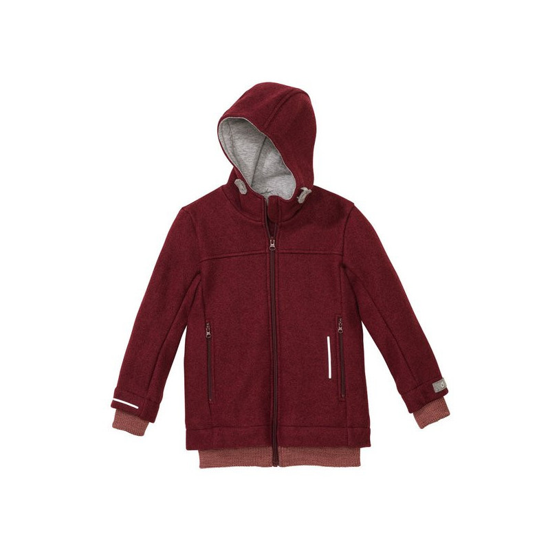 Disana boiled woolen outdoor jacket anthracite