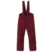 Disana boiled wool trousers cassis