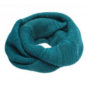 Disana woolen loop scarf pacific mint