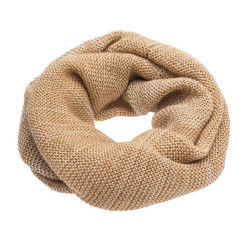 Disana woolen loop scarf rose nature