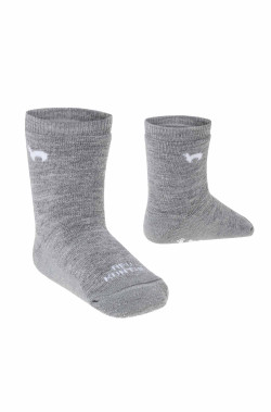 Apu Kuntur anti slip socks alpaca wool grey