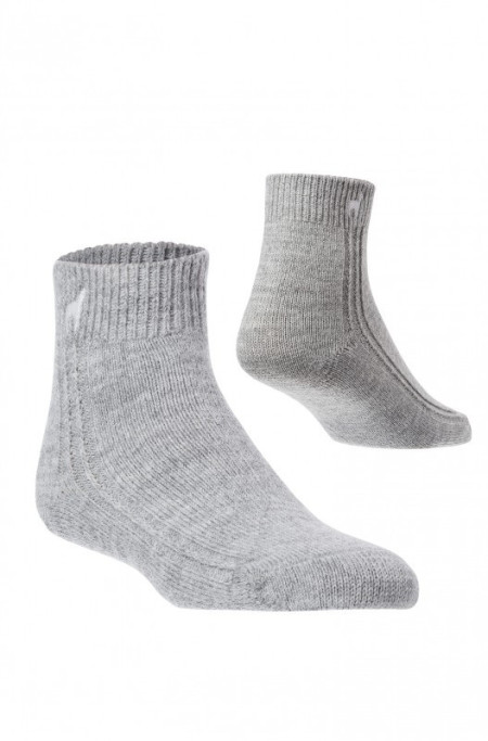 Apu Kuntur low socks alpaca wool socks grey