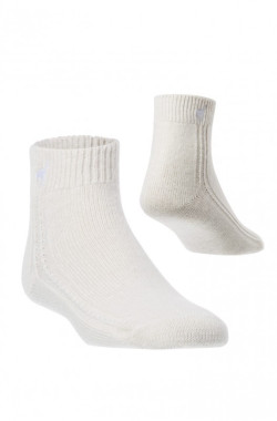 Apu Kuntur low socks alpaca wool socks natural white
