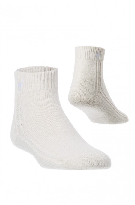 Apu Kuntur low socks alpaca wool socks natural white