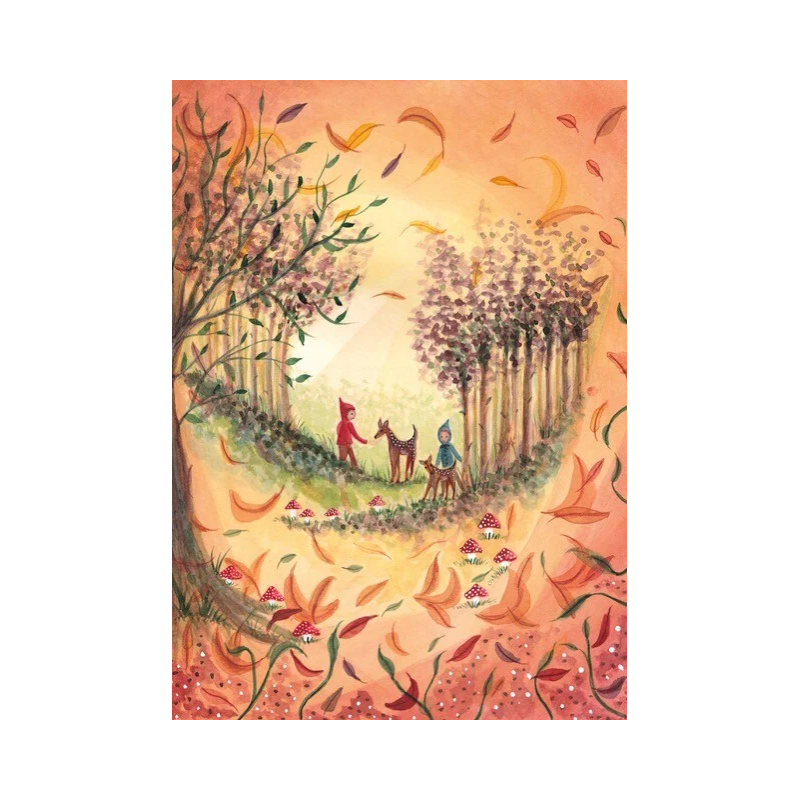 Postal card Day Dream - Bijdehansje