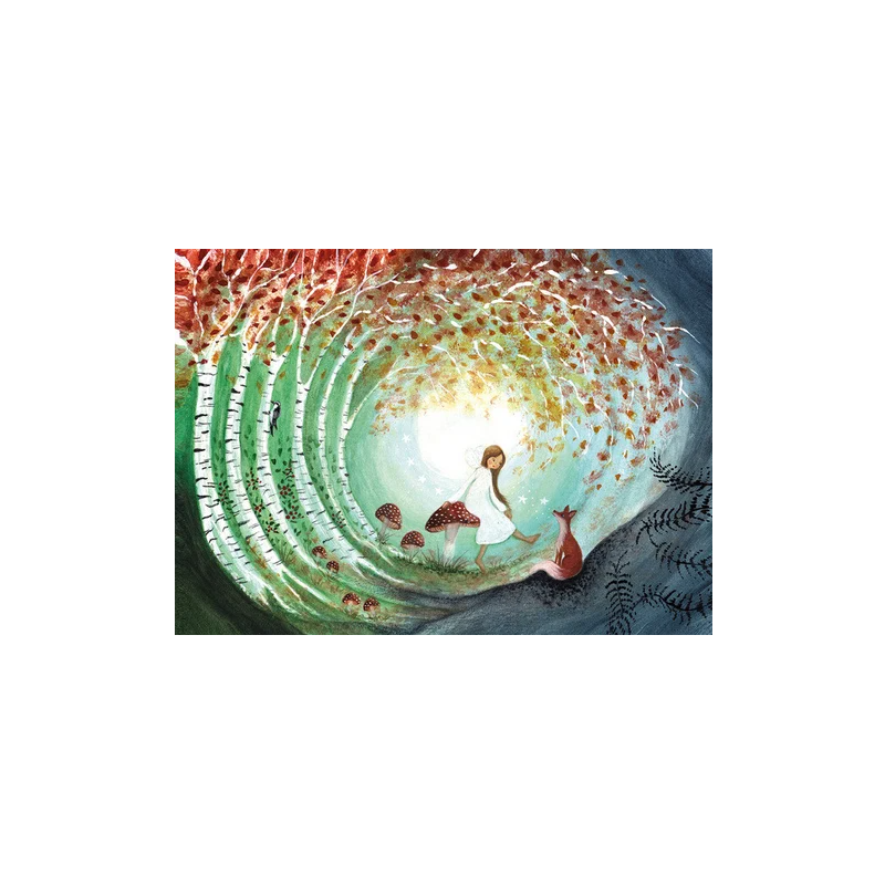 Postkaart Day Dream - Bijdehansje