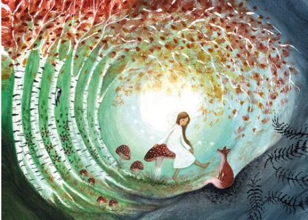 Postal card Day Dream - Bijdehansje