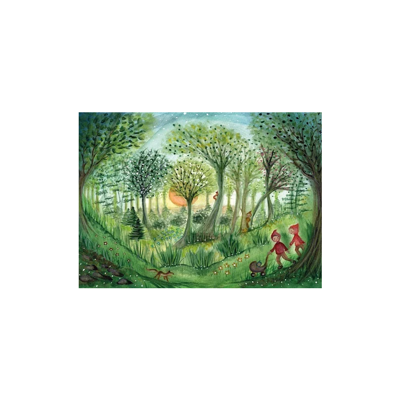 Postal card Day Dream - Bijdehansje