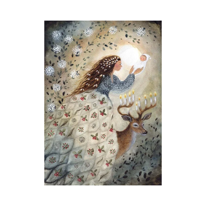 Postkaart Day Dream - Bijdehansje