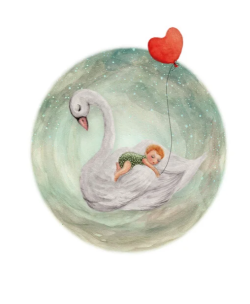 Postkaart Day Dream - Bijdehansje