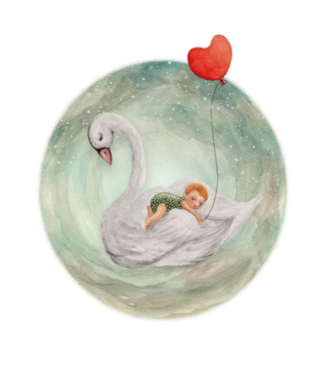 Postal card Day Dream - Bijdehansje