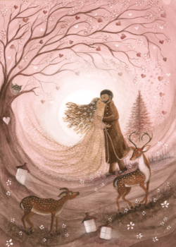 Postkaart Day Dream - Bijdehansje