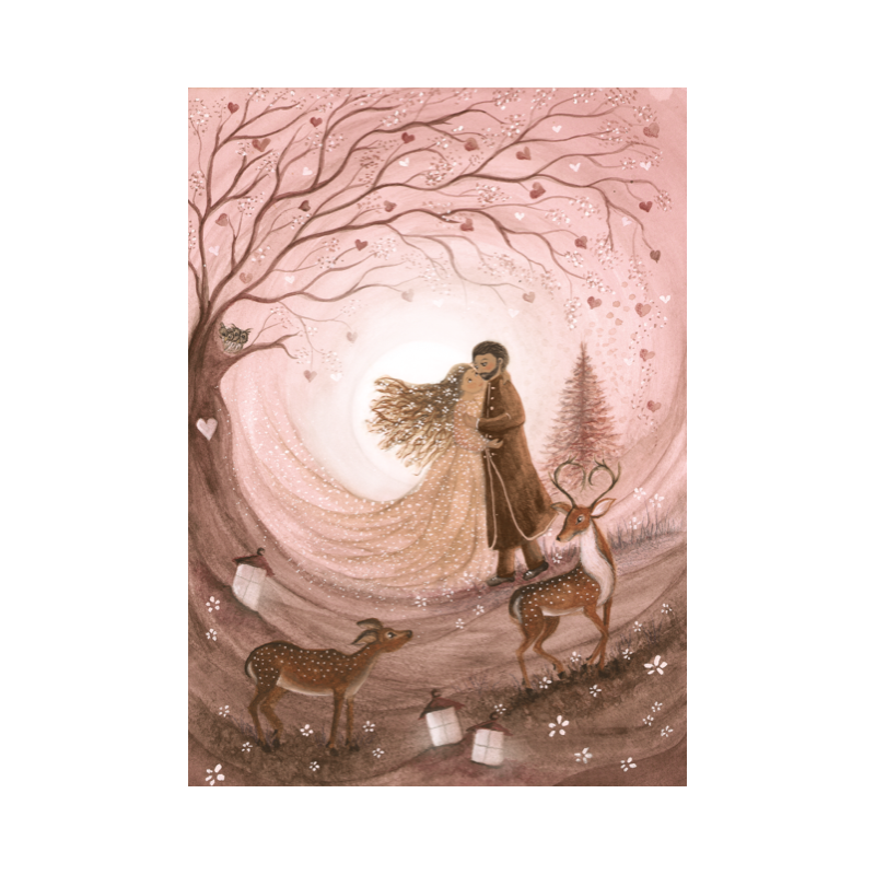 Postal card Day Dream - Bijdehansje