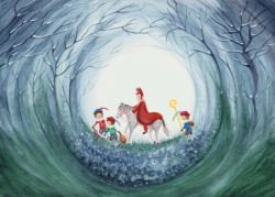 Postkaart Day Dream - Bijdehansje