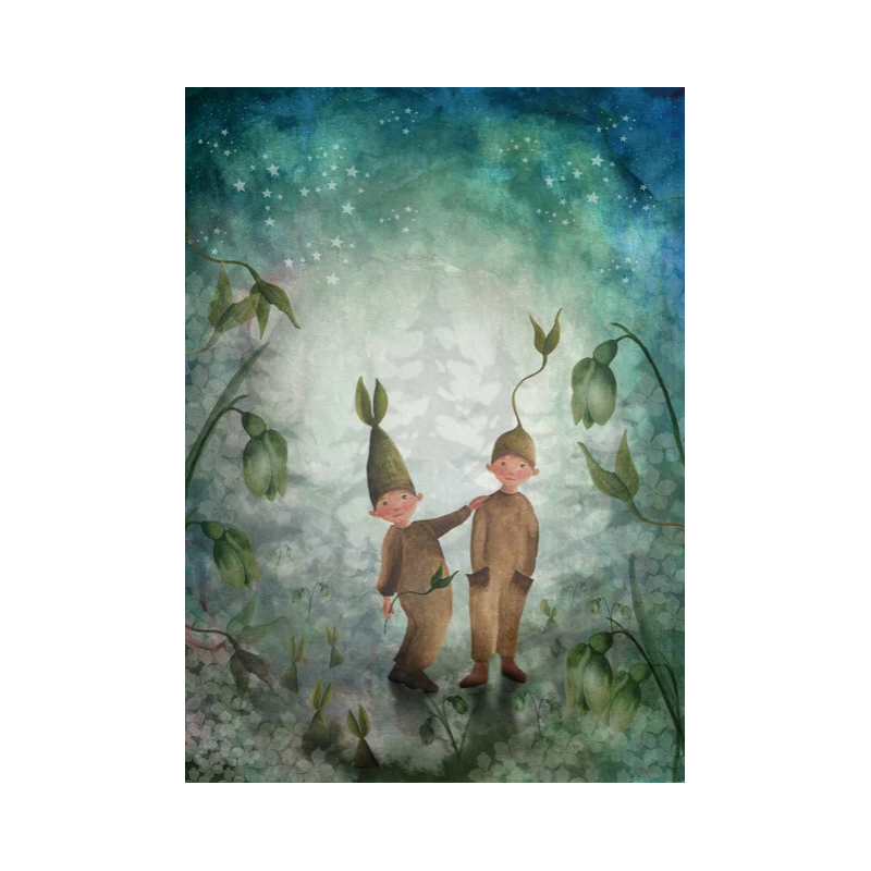 Postal card Day Dream - Bijdehansje