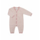 Puri organics jumpsuit misty rose /natural 80% cotton and 20% silk