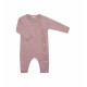 Puri organics jumpsuit mauve 80% cotton 20% wool