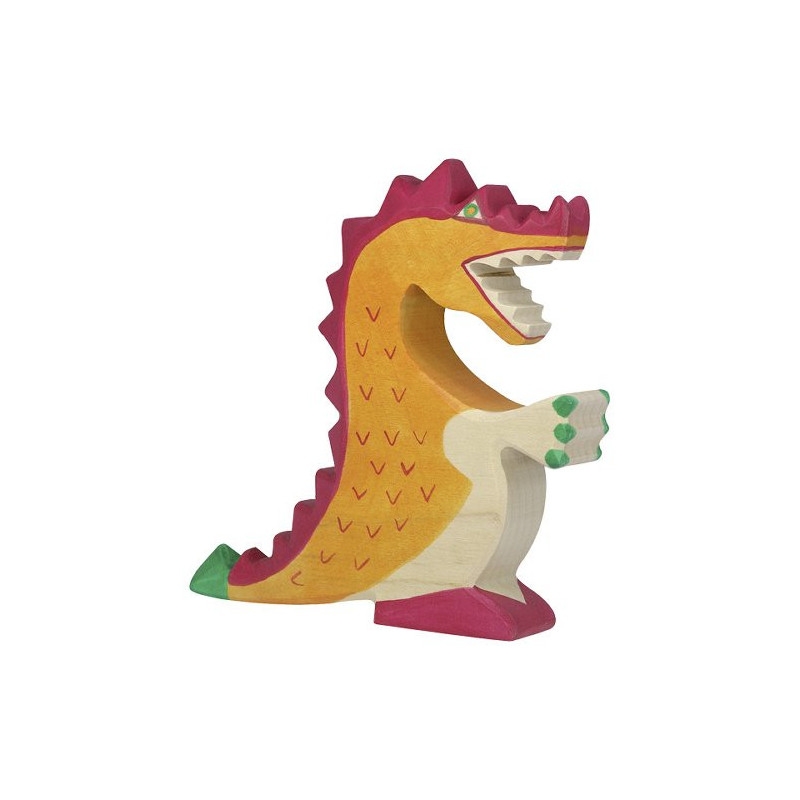 Holztiger dragon red