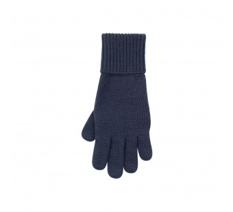 Pure pure woolen gloves navy