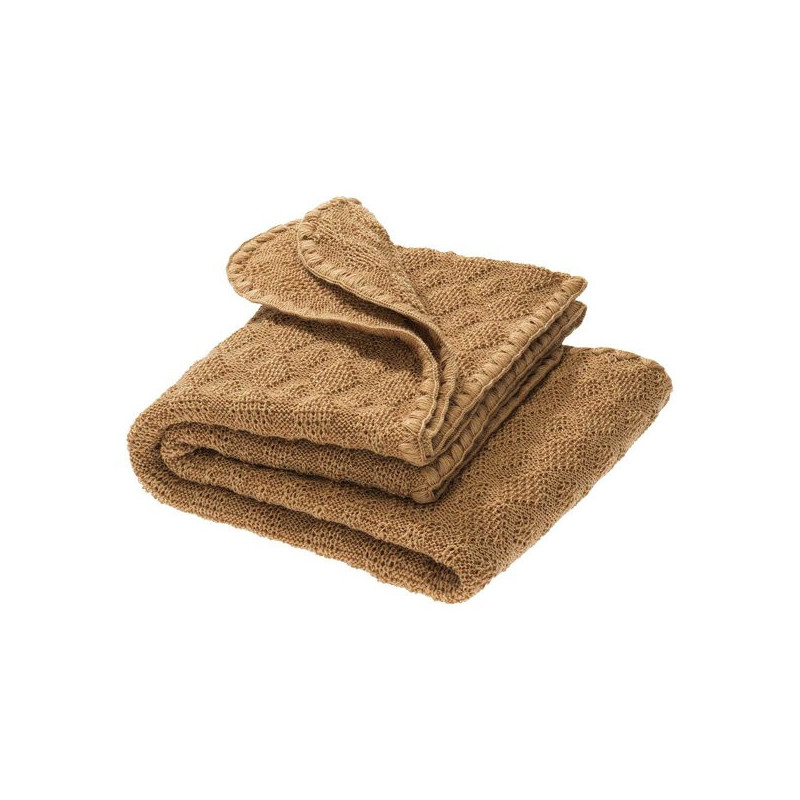 Disana woolen blanket caramel
